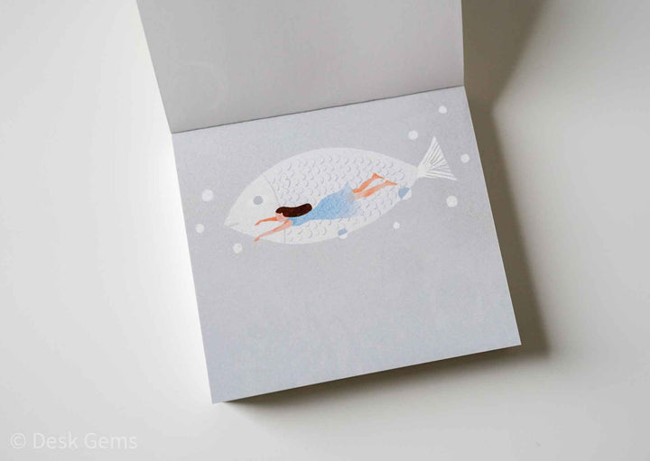 Nishi Shuku Block Memo Pad - Trip 