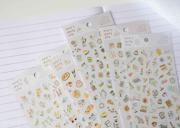 Mind Wave Daily Life Stickers 