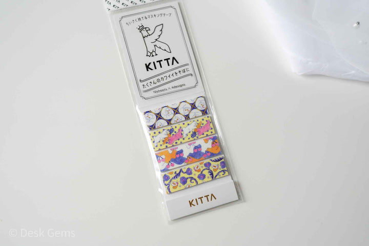 KITTA Washi Tapes (New 2022) ー Animals