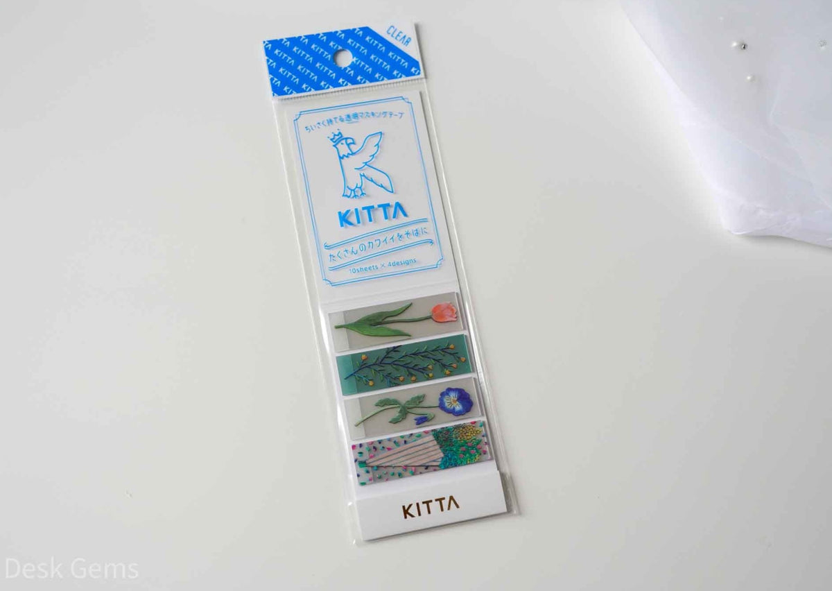 KITTA Clear Tapes (New 2022) - Flower