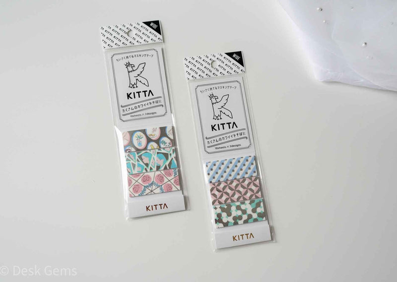 KITTA Wide Washi Tapes (New 2022) 