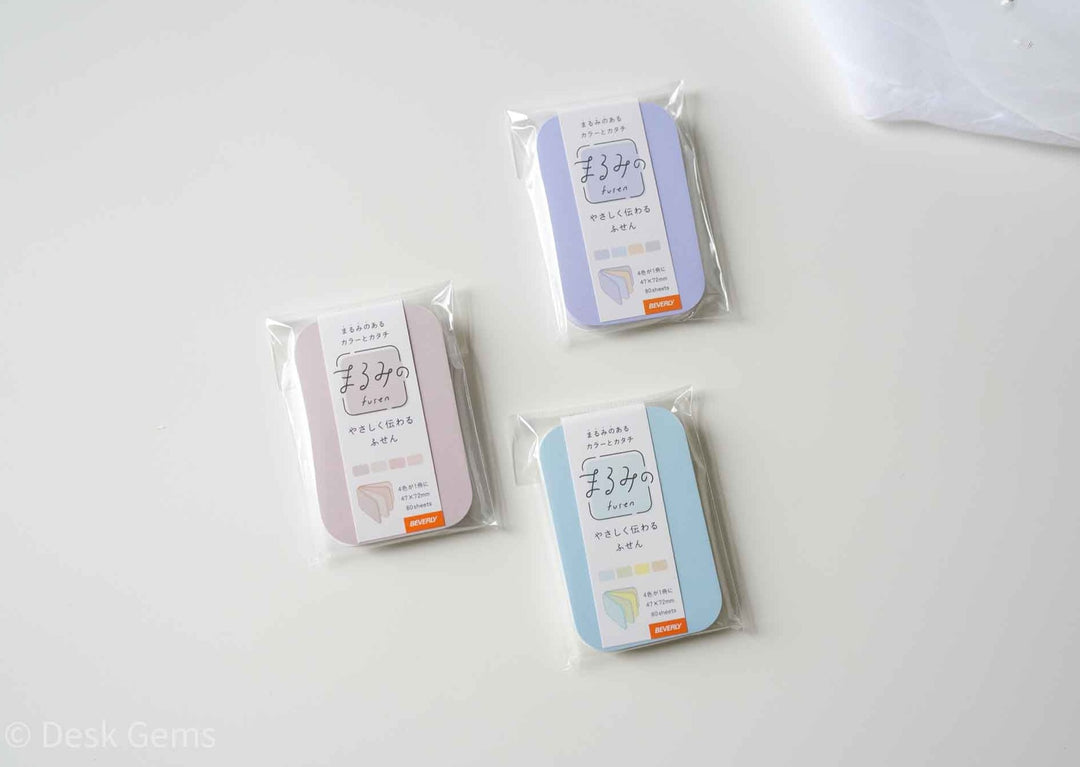 Beverly Pastel Colors Sticky Notes - Small 