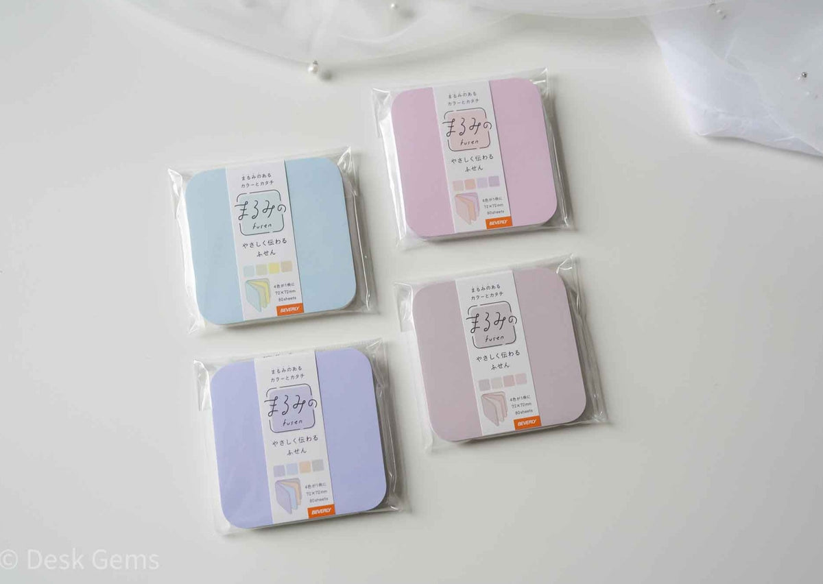 Beverly Pastel Colors Sticky Notes - Large 
