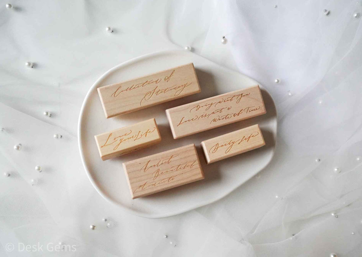 EUREKA Original Stamp - English Handwritings