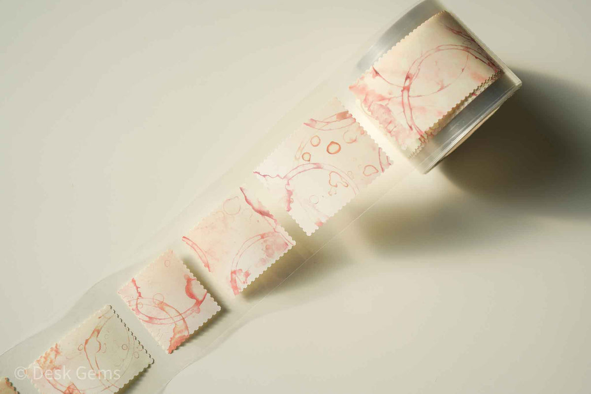 Lihaopaper Tea Stain Postmark Tape - 57