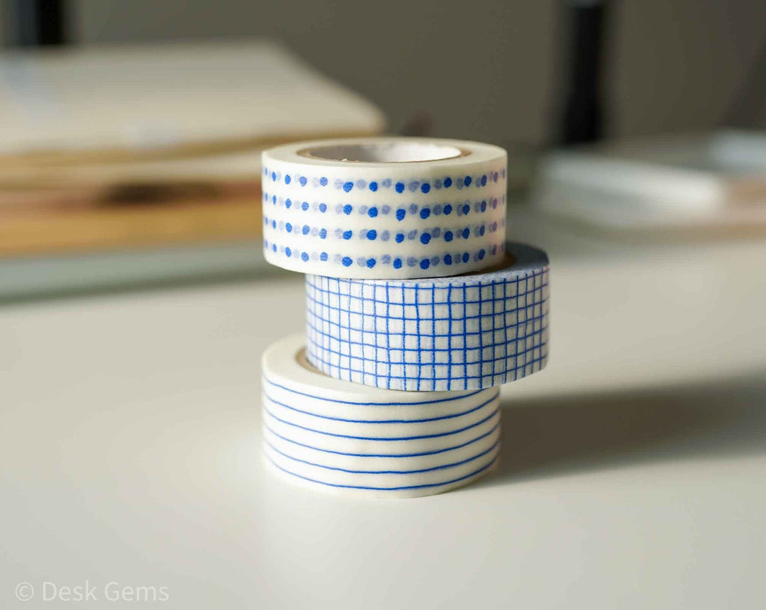 Classiky Mitsou Washi Tape - 20mm - Blue 