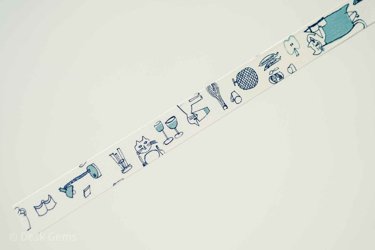 Classiky Toranekobonbon Washi Tape - Cat 