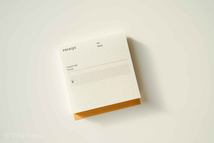 Classiky Square Receipt Memo Pad - B
