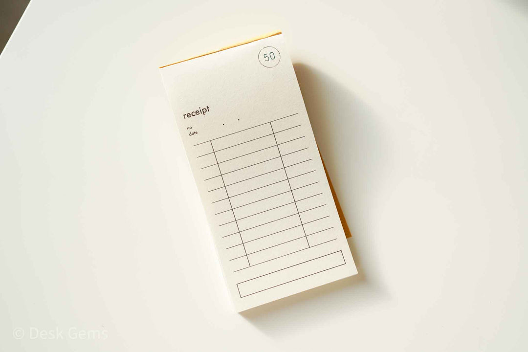 Classiky Rectangular Paper Memo Pad - Receipt 