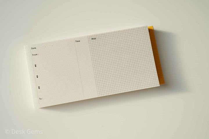 Classiky Paper Memo Pad - Map