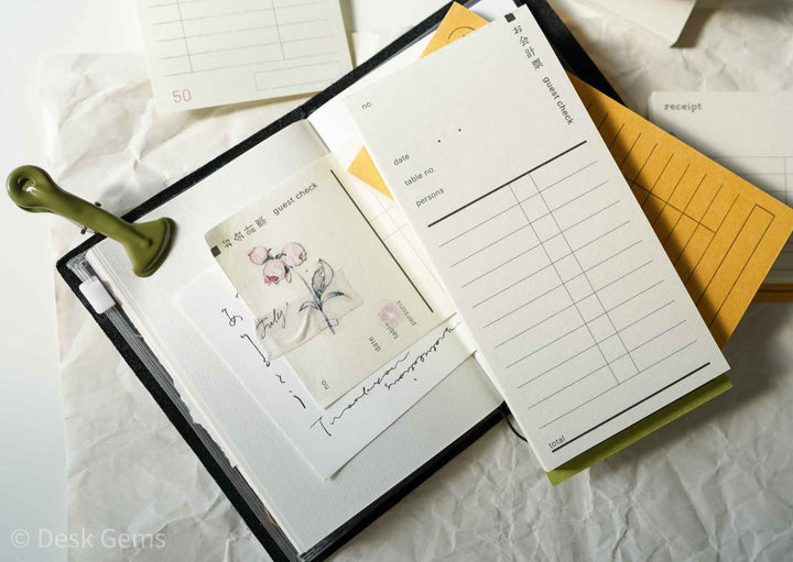 Classiky Rectangular Paper Memo Pad 