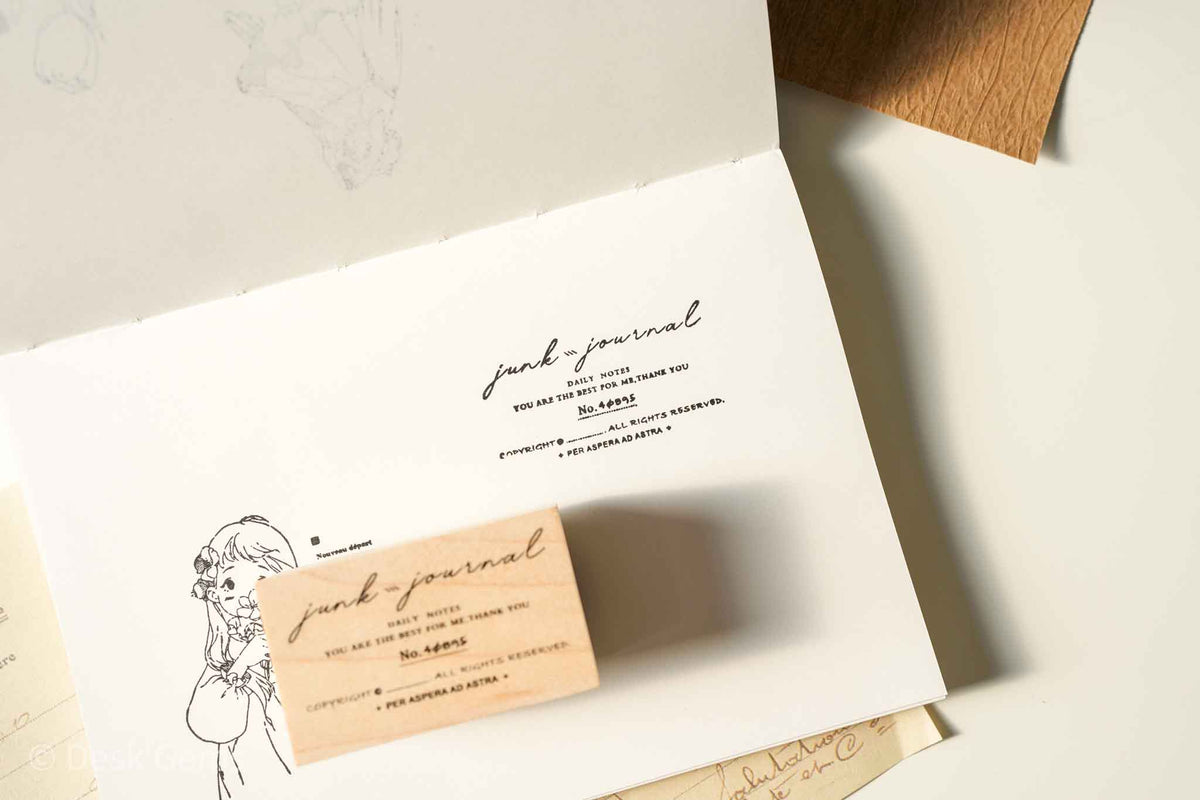 Like Studio Vol.6 Rubber Stamps - Between Times - Junk Journal