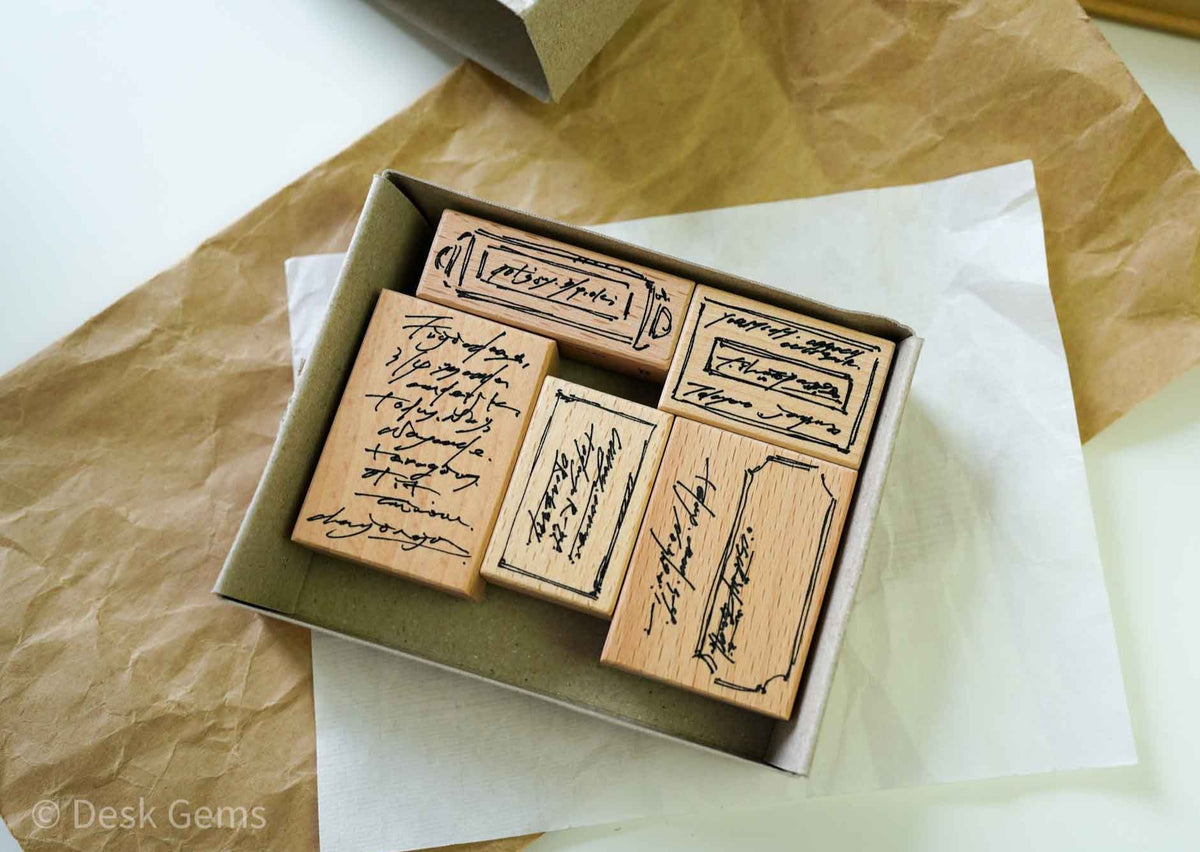 Lihaopaper Writing At Will Stamp Set 