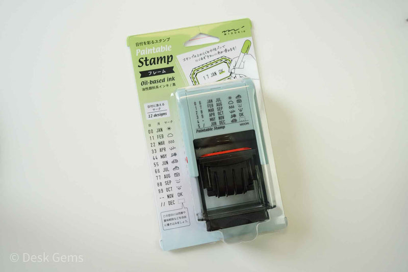 Midori Rotating Paintable Dater Stamp - Frame