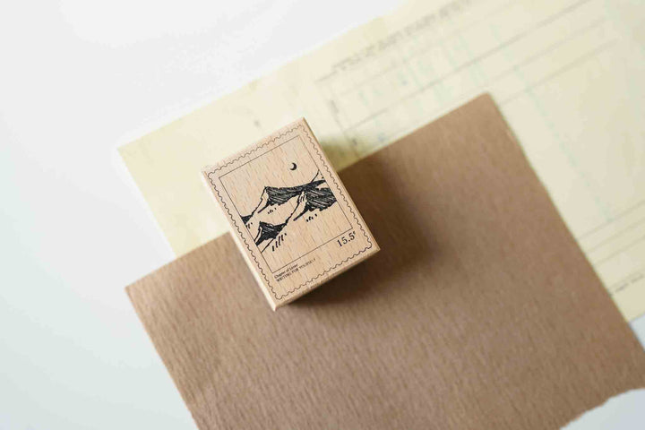 Lihaopaper Mountain Postal Rubber Stamp