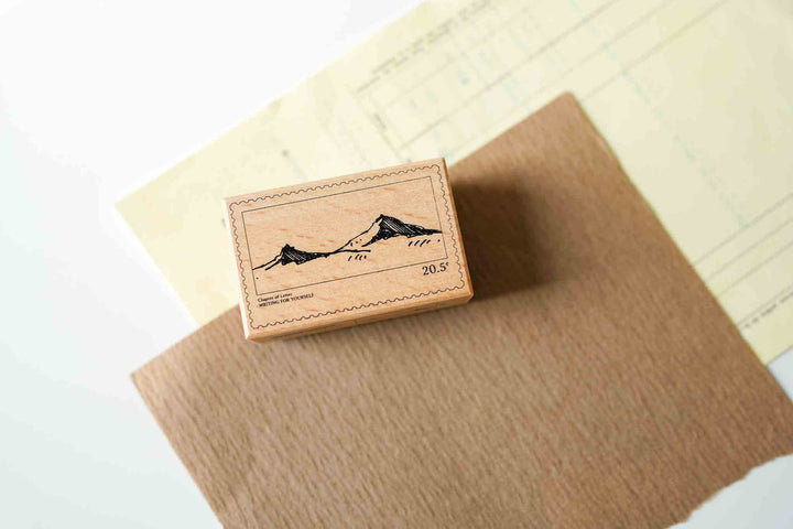 Lihaopaper Mountain Postal Rubber Stamp