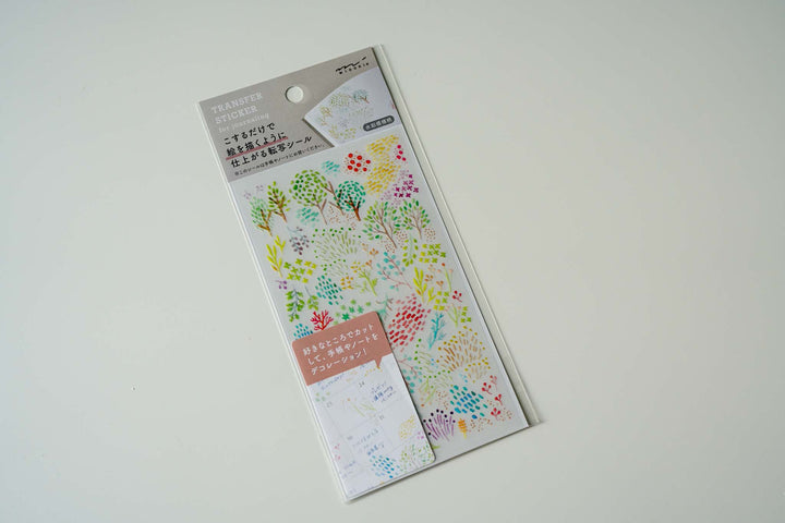 Midori Transfer Stickers - Watercolor Patterns
