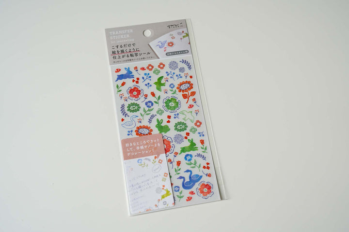 Midori Transfer Stickers  - Scandinavian Textile Patterns