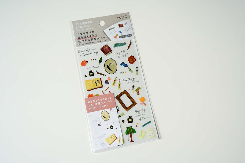 Midori Transfer Stickers - Motif Stationery