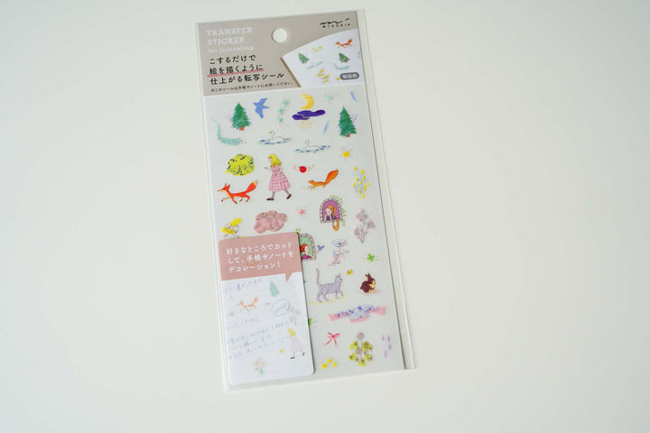 Midori Transfer Stickers - Storybook Motifs