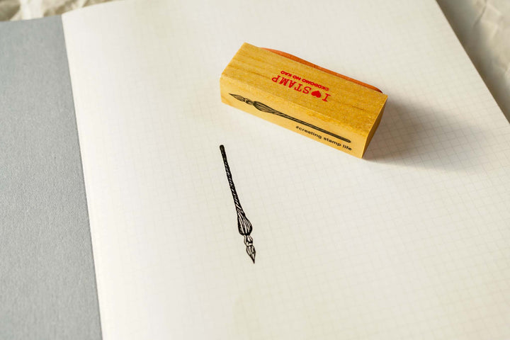 Kodomo No Kao Original Stamps - Stationeries - Glass Pen