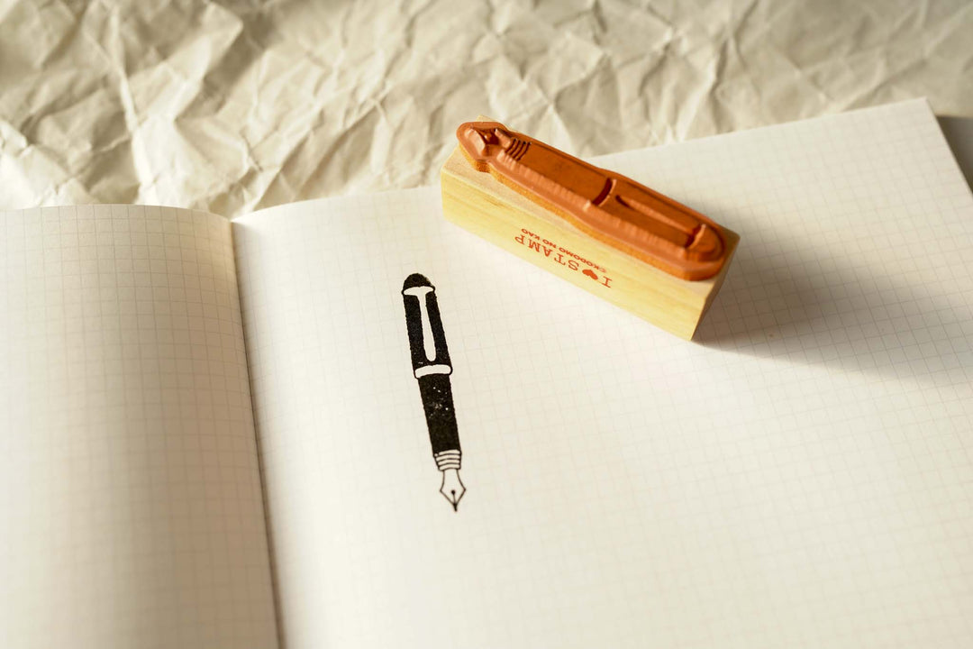 Kodomo No Kao Original Stamps - Stationeries - Fountain Pen