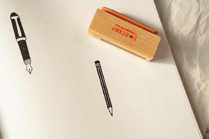 Kodomo No Kao Original Stamps - Stationeries - Pencil