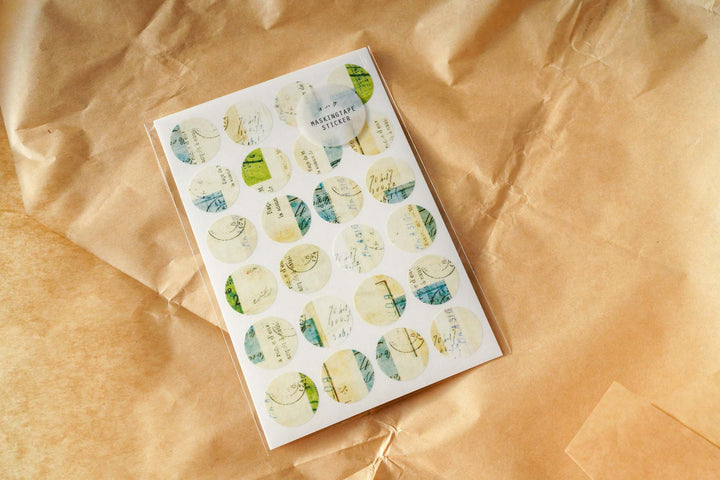 Yohaku Original Washi Stickers - Episode