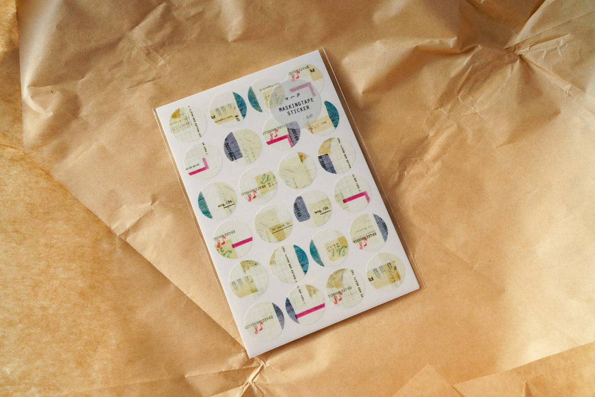 Yohaku Original Washi Stickers - Accent
