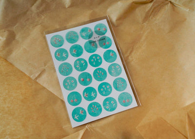 Yohaku Original Clear Stickers - Nostalgia 