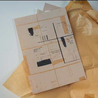  Yohaku Original Wrapping Paper - A4 - Nostalgia