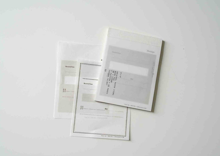 Yohaku Original Memo Pad - Receipt 