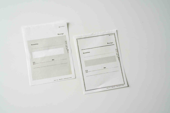 Yohaku Original Memo Pad - Receipt 