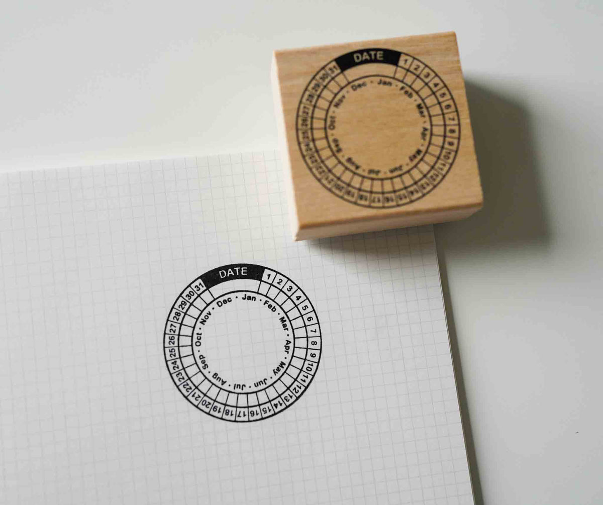 Kodomo No Kao Bullet Journal Stamps - Monthly Tracker