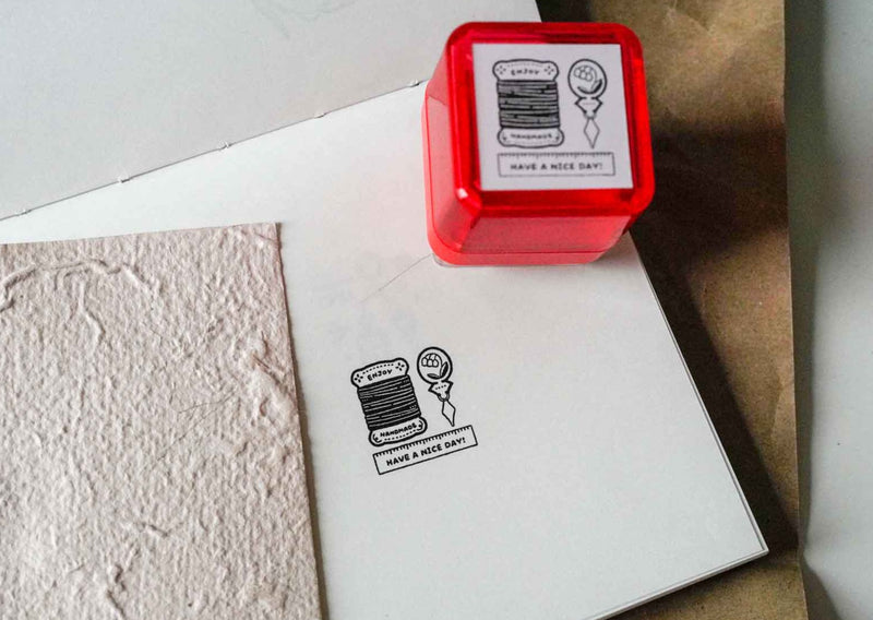 Eric Small Things x SANBY Self-inking Stamp - Sewing