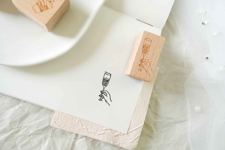 Watch_Them One Summer Series Stamp - Cheers