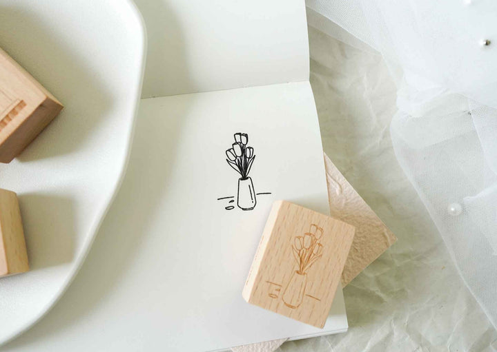 Watch_Them One Summer Series Stamp  - Bouquet