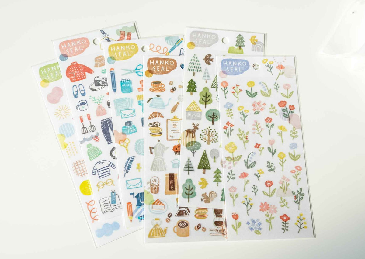 Mind Wave Hanko Seal Stickers 