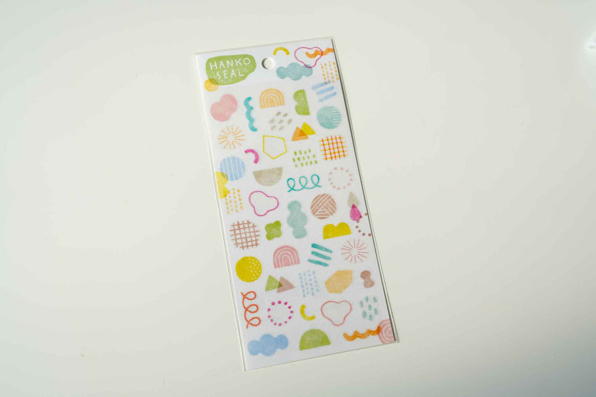Mind Wave Hanko Seal Stickers - Pattern