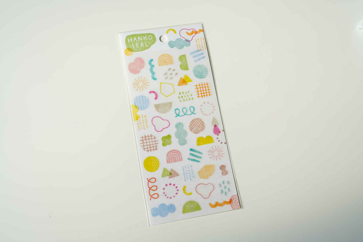 Mind Wave Hanko Seal Stickers - Pattern