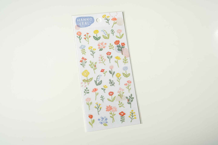 Mind Wave Hanko Seal Stickers - Flower
