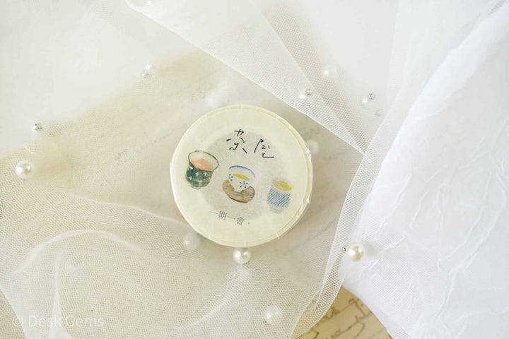 Pion Washi Tape - Tea House 