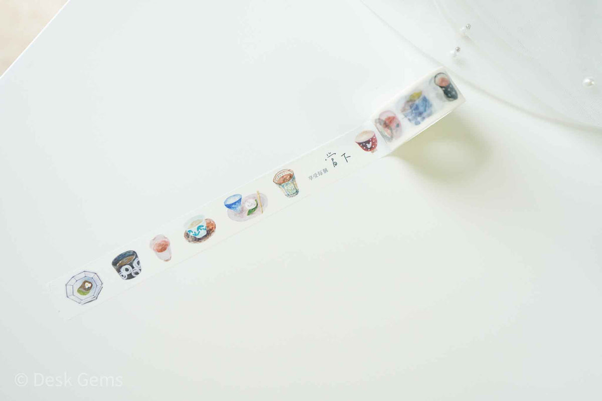Pion Washi Tape - Tea House 