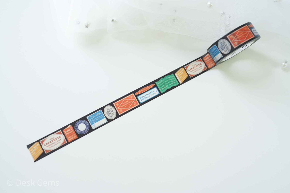 MT Washi Tape - Book Labels (Limited Edition)