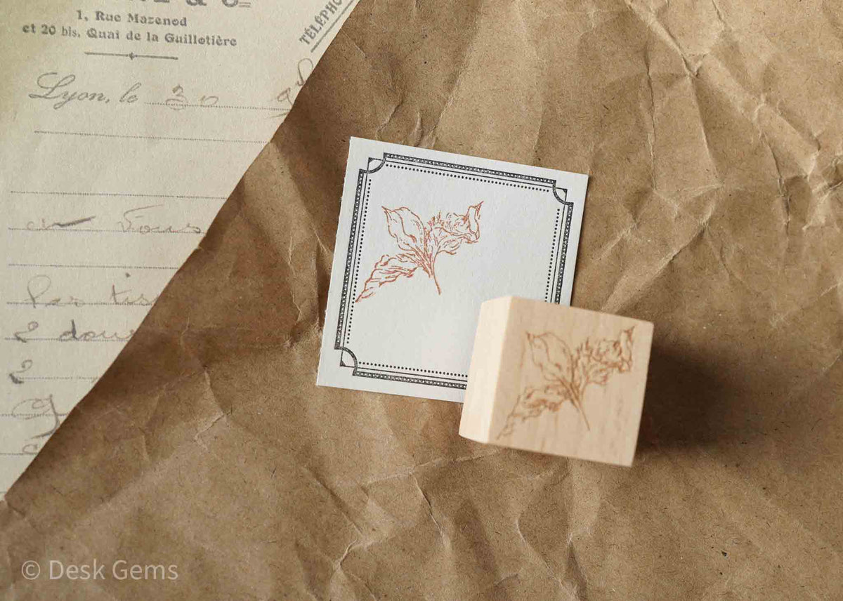 Jeenzaa-Zoey Original Rubber Stamp Set - Flowers and Falling Shadows (B) - 25