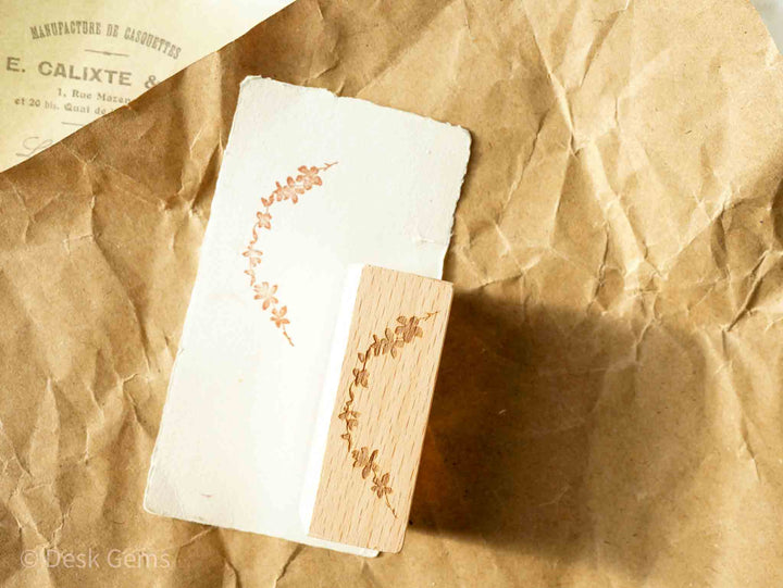 Jeenzaa-Zoey Original Rubber Stamp Set - Flowers and Falling Shadows (B) - 19