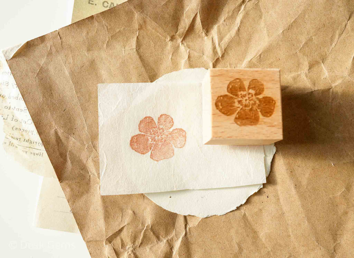 Jeenzaa-Zoey Original Rubber Stamp Set - Flowers and Falling Shadows (B) -18