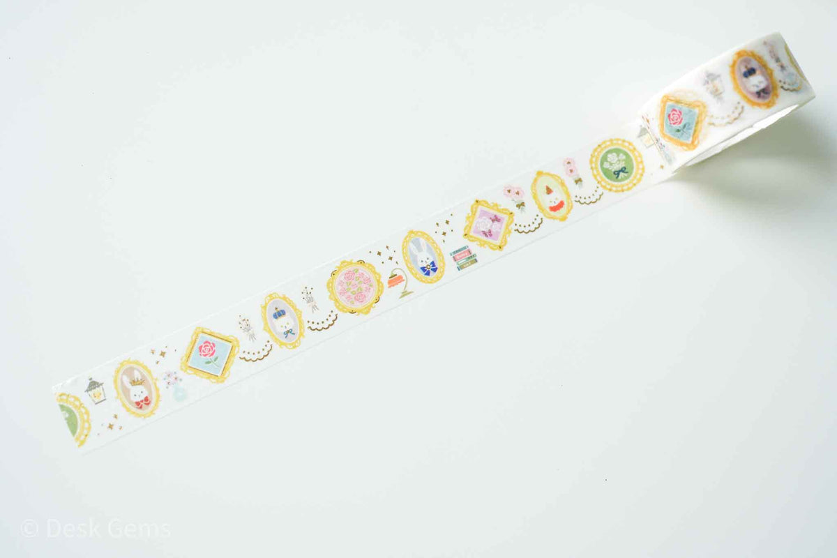 Papier Platz x Moriyue Washi Tape - Bunny Label 