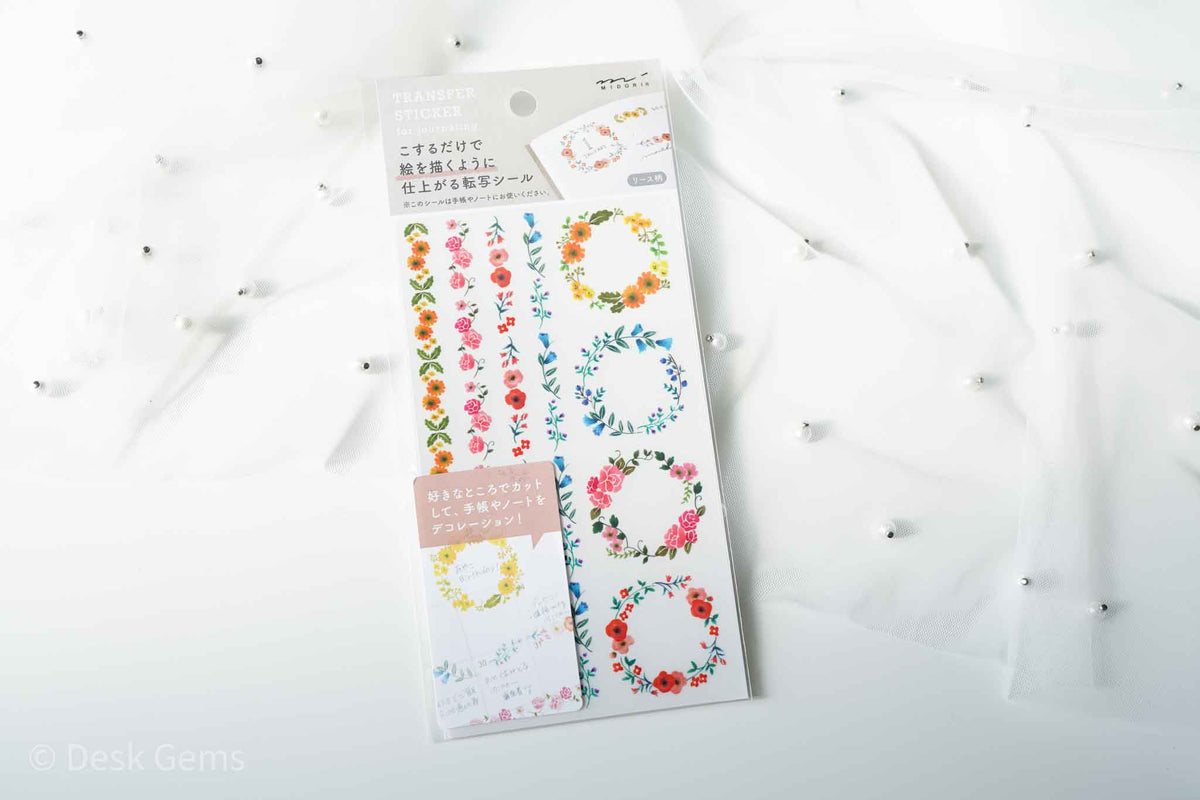 Midori Transfer Stickers - Lace