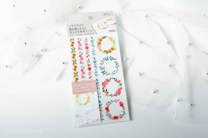 Midori Transfer Stickers - Lace